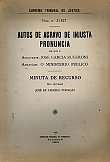 Autos de Agrávo de Injusta Pronuncia